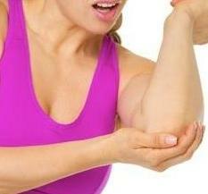 Bursitis of the elbow joint
