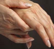 aching joints of the fingers